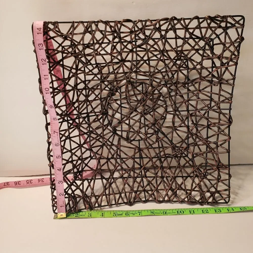 Metal Artsy Basket